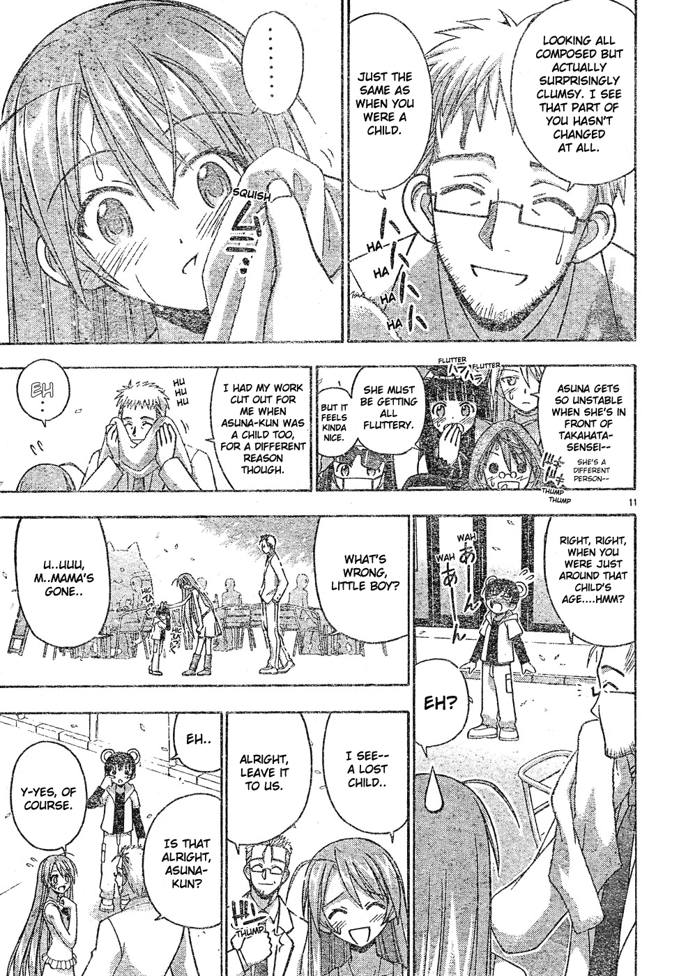 Mahou Sensei Negima! Chapter 130 page 11 - Chapter 130: An Anticipated Date Becomes an Unexpected Date