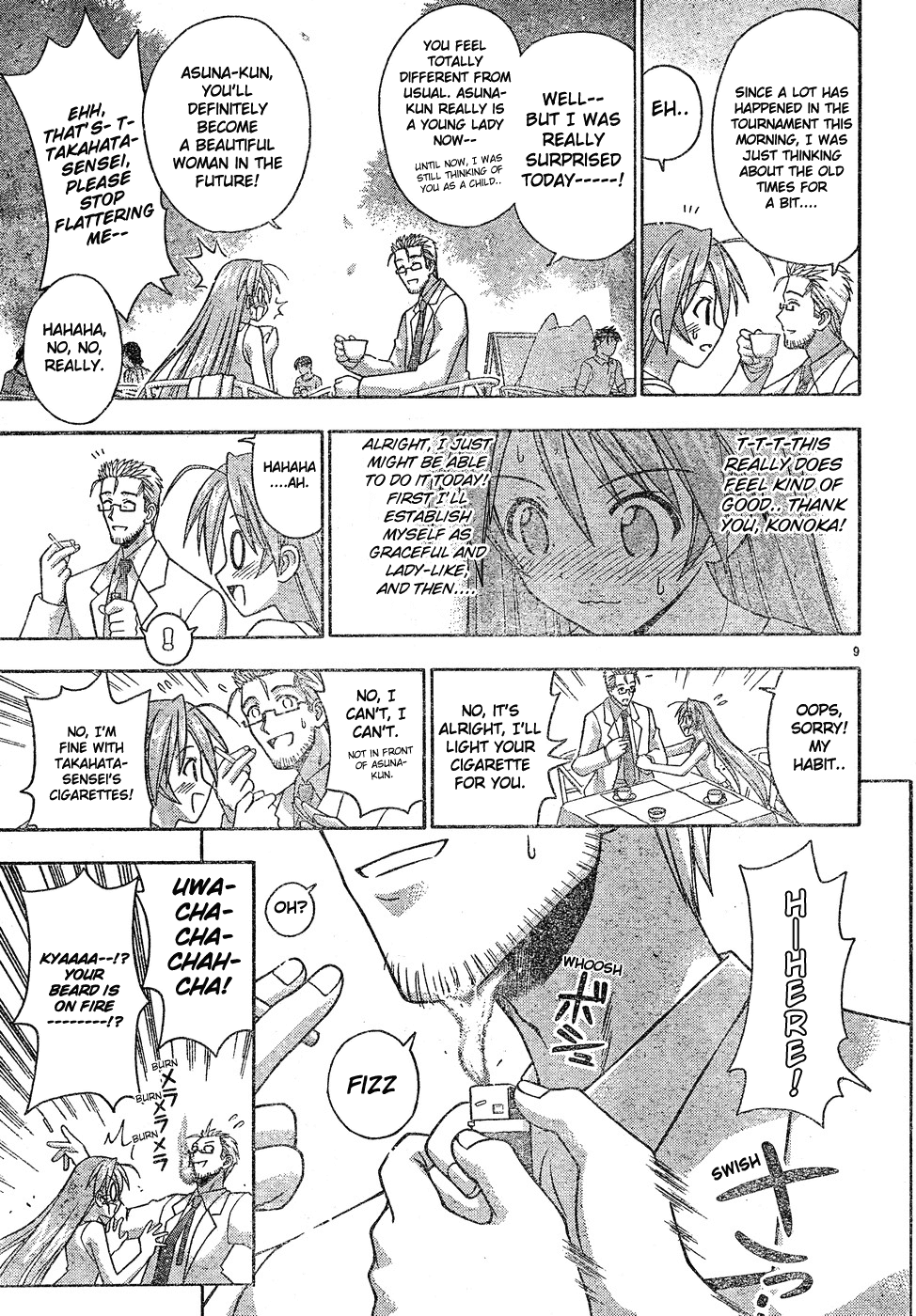 Mahou Sensei Negima! Chapter 130 page 9 - Chapter 130: An Anticipated Date Becomes an Unexpected Date
