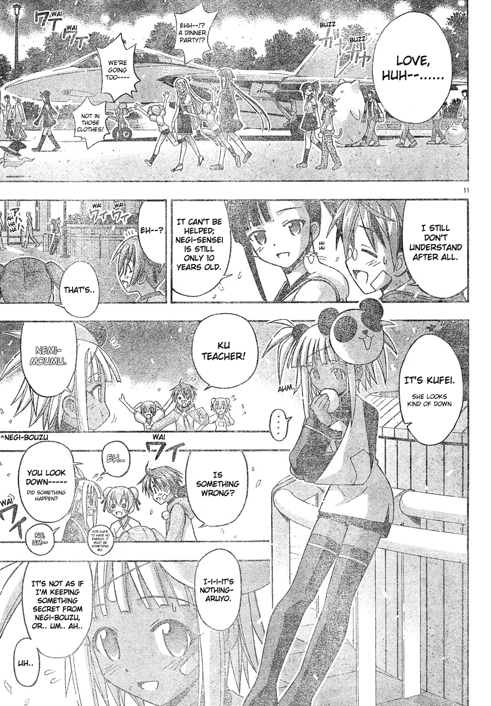 Mahou Sensei Negima! Chapter 132 page 12 - Chapter 132: Before Saying Goodbye