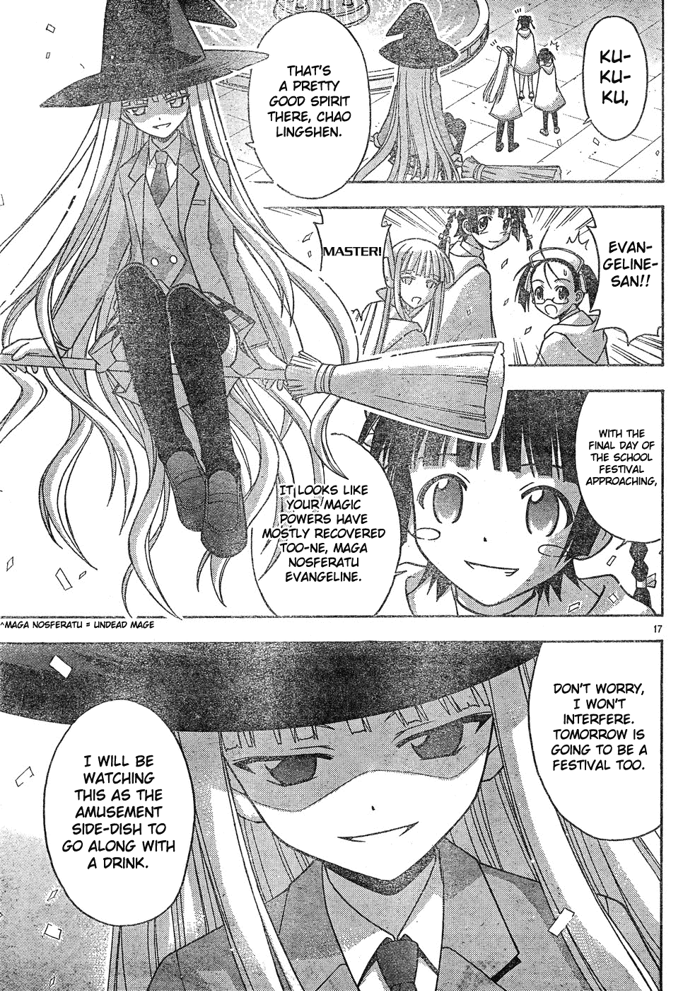 Mahou Sensei Negima! Chapter 132 page 18 - Chapter 132: Before Saying Goodbye