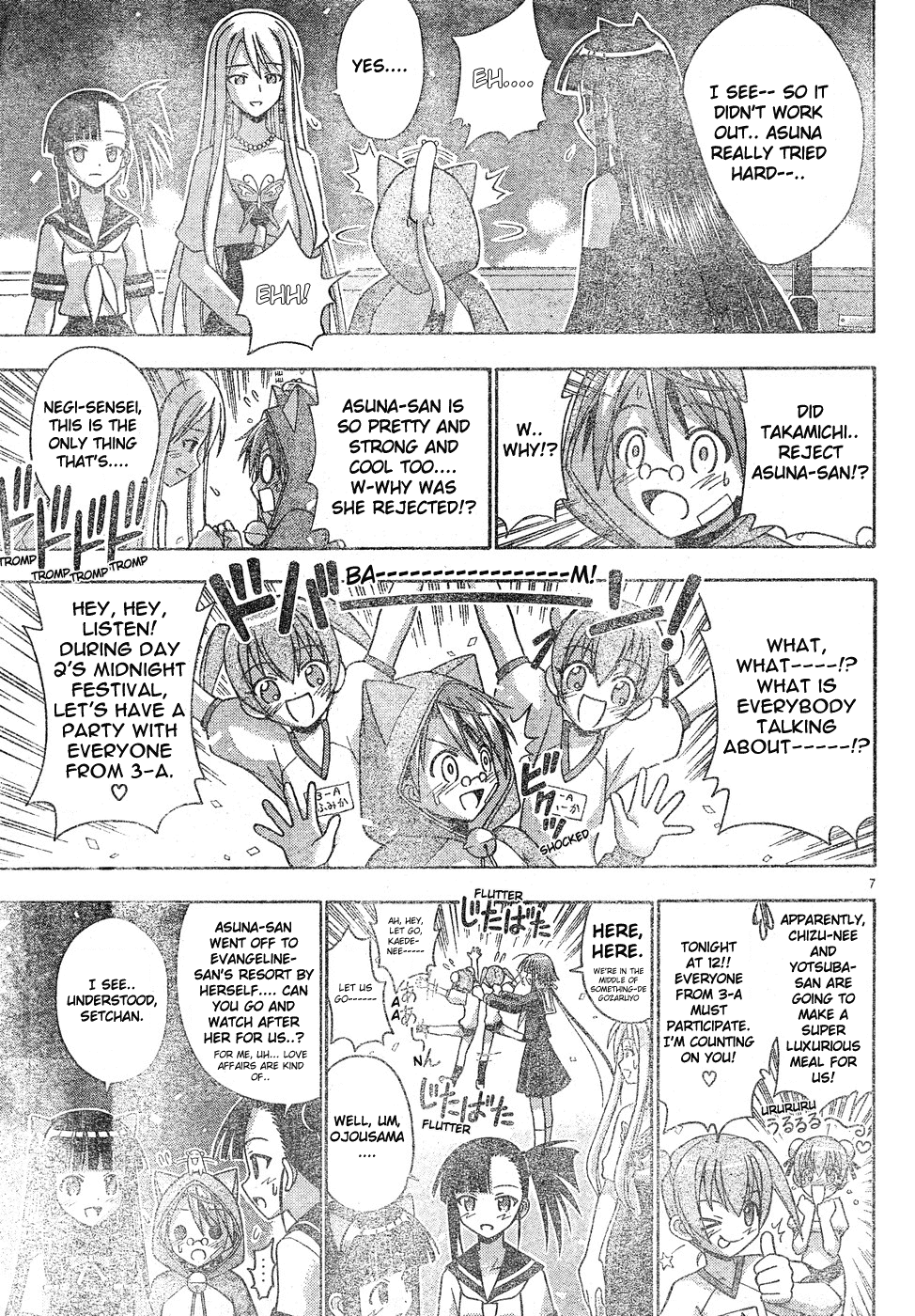 Mahou Sensei Negima! Chapter 132 page 8 - Chapter 132: Before Saying Goodbye