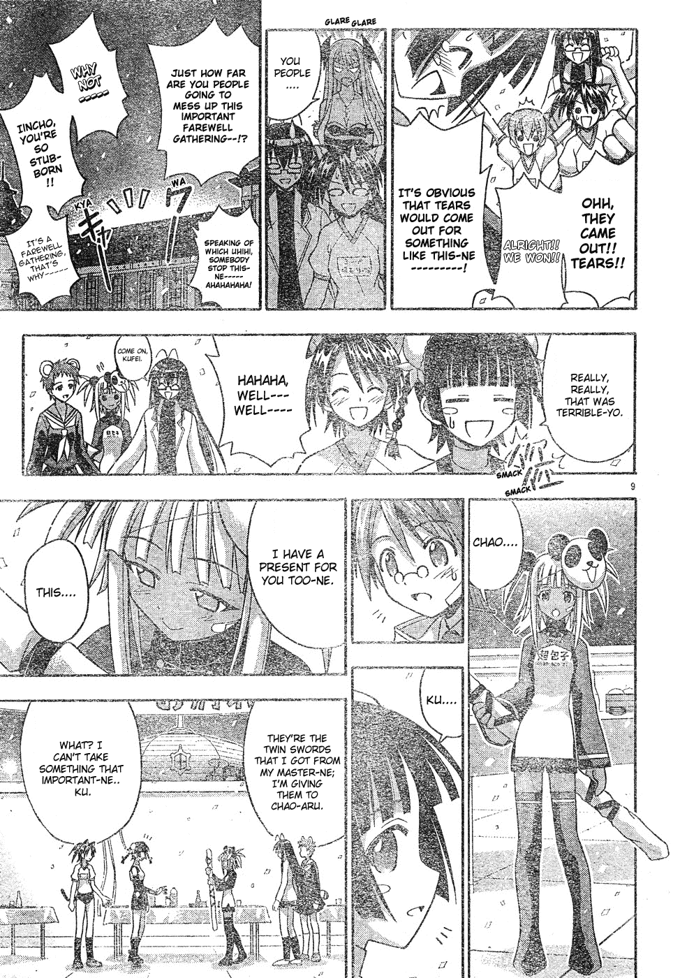 Mahou Sensei Negima! Chapter 135 page 10 - Chapter 135: If Chao Lingshen Won't Cry, We'll Make Her Cry