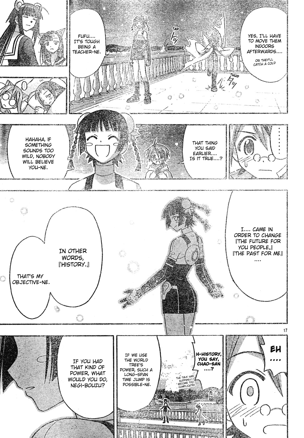 Mahou Sensei Negima! Chapter 135 page 18 - Chapter 135: If Chao Lingshen Won't Cry, We'll Make Her Cry