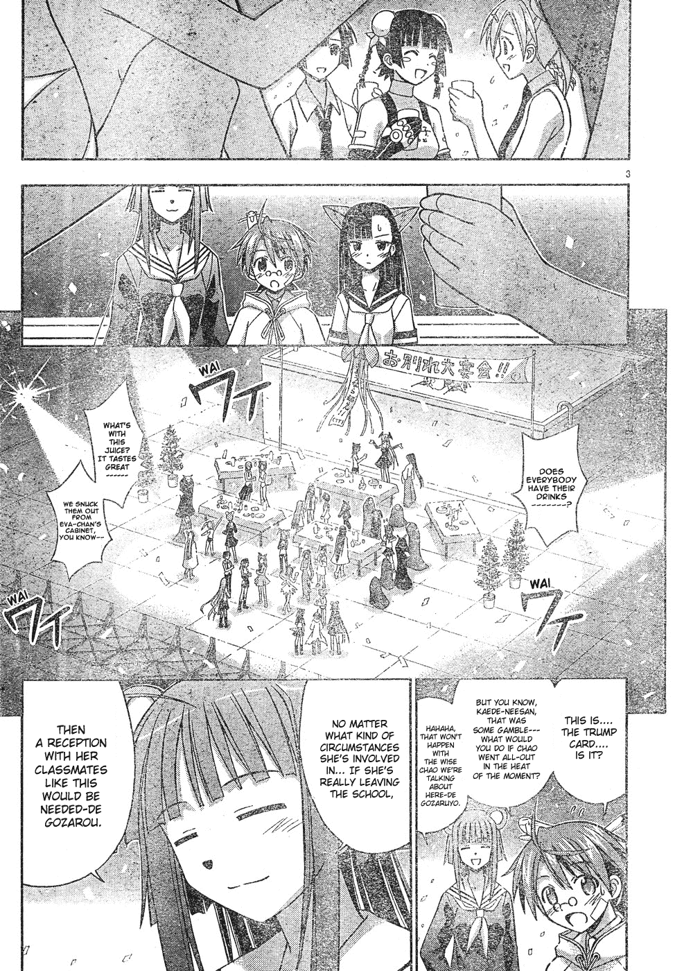 Mahou Sensei Negima! Chapter 135 page 4 - Chapter 135: If Chao Lingshen Won't Cry, We'll Make Her Cry