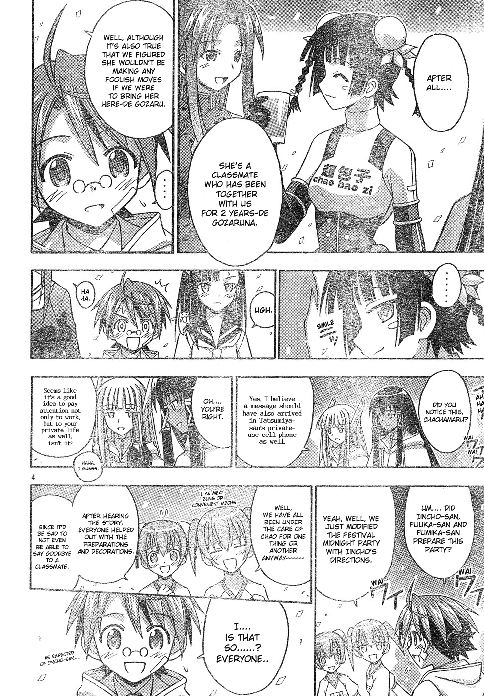 Mahou Sensei Negima! Chapter 135 page 5 - Chapter 135: If Chao Lingshen Won't Cry, We'll Make Her Cry
