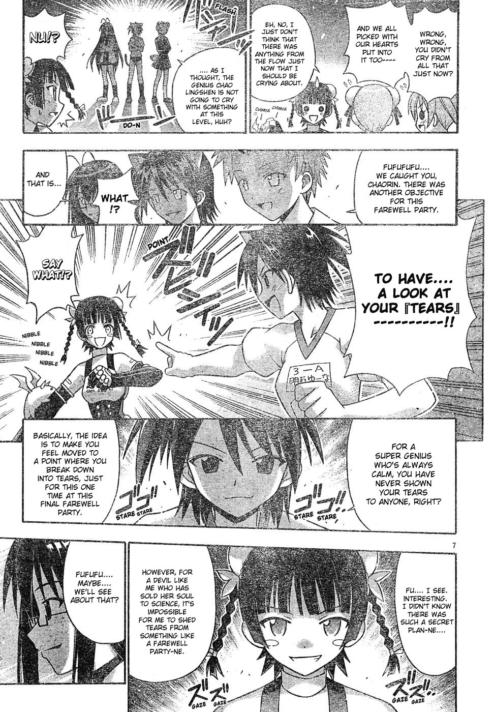 Mahou Sensei Negima! Chapter 135 page 8 - Chapter 135: If Chao Lingshen Won't Cry, We'll Make Her Cry