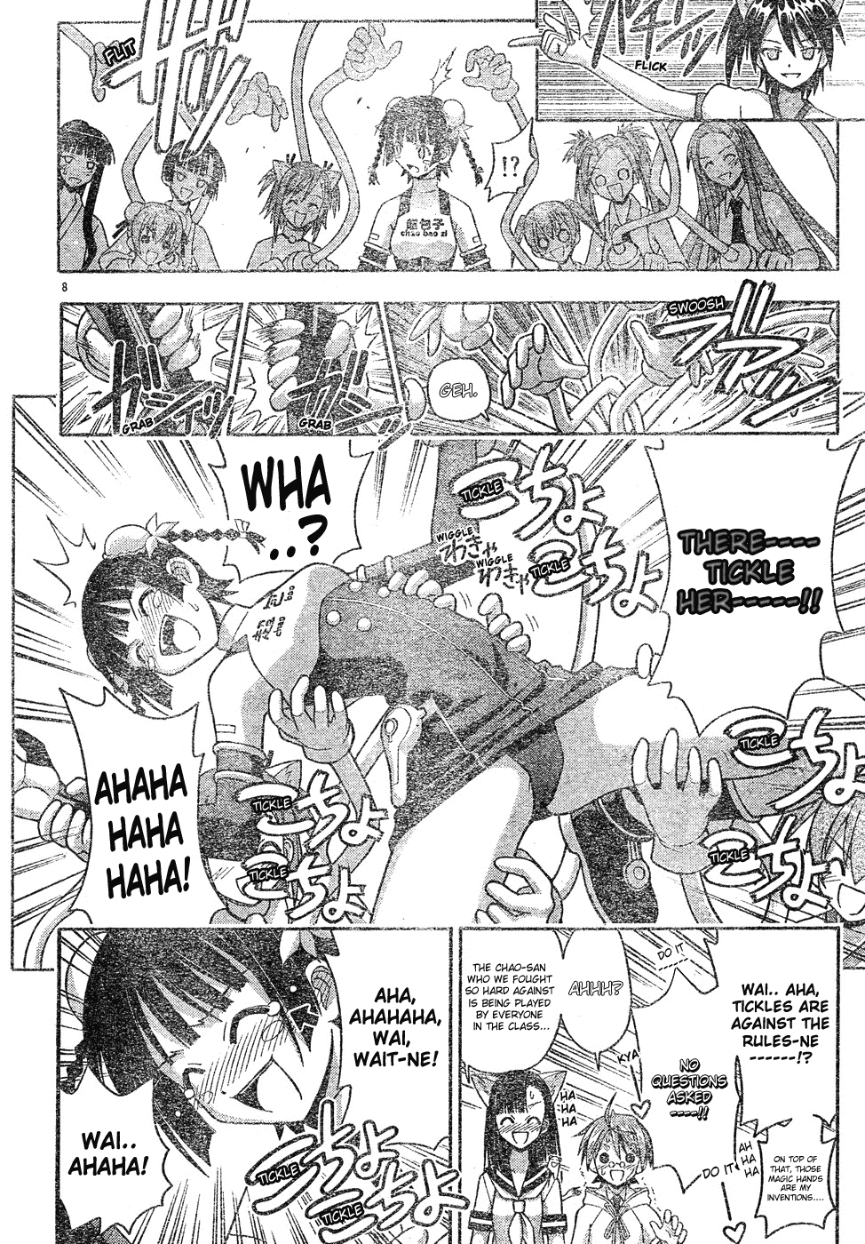 Mahou Sensei Negima! Chapter 135 page 9 - Chapter 135: If Chao Lingshen Won't Cry, We'll Make Her Cry