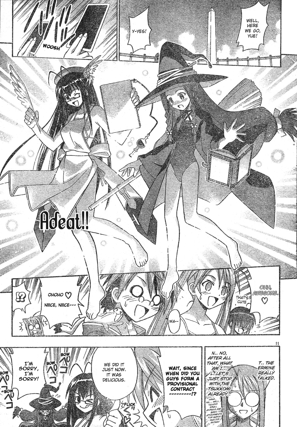 Mahou Sensei Negima! Chapter 136 page 12 - Chapter 136: Team Negi-bozu ♡