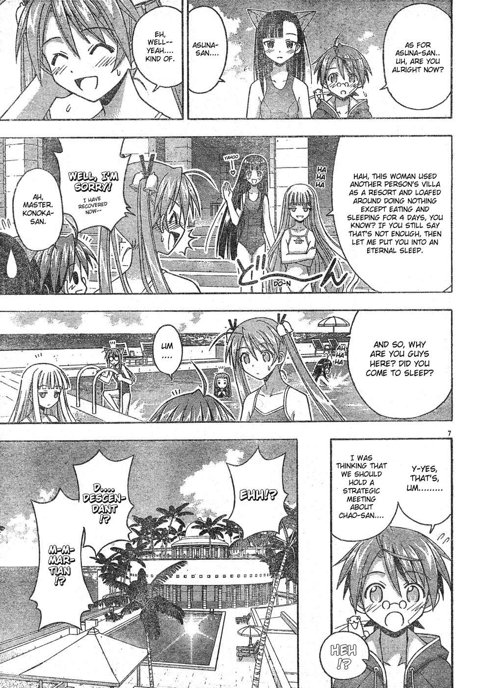 Mahou Sensei Negima! Chapter 136 page 8 - Chapter 136: Team Negi-bozu ♡
