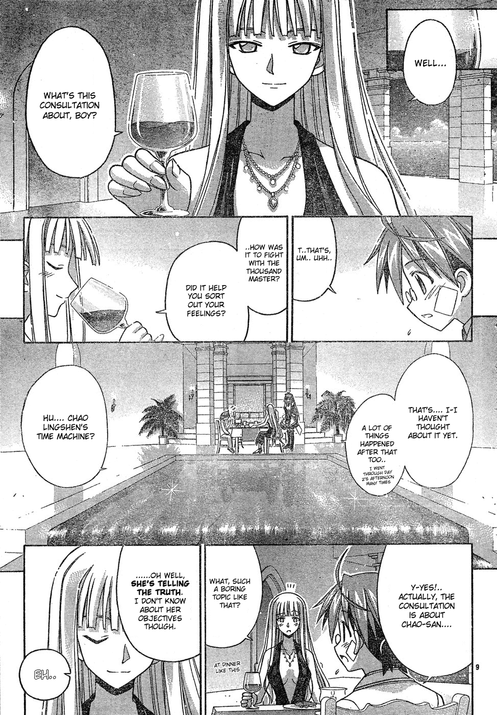 Mahou Sensei Negima! Chapter 137 page 10 - Chapter 137: Mature Discussion of Combat ♡