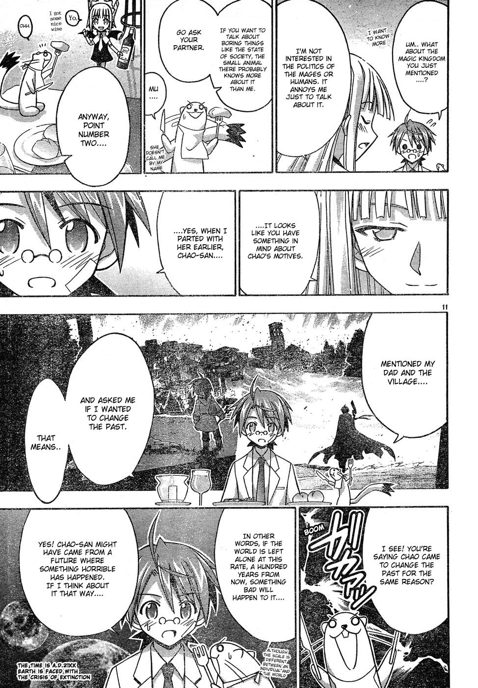Mahou Sensei Negima! Chapter 137 page 12 - Chapter 137: Mature Discussion of Combat ♡