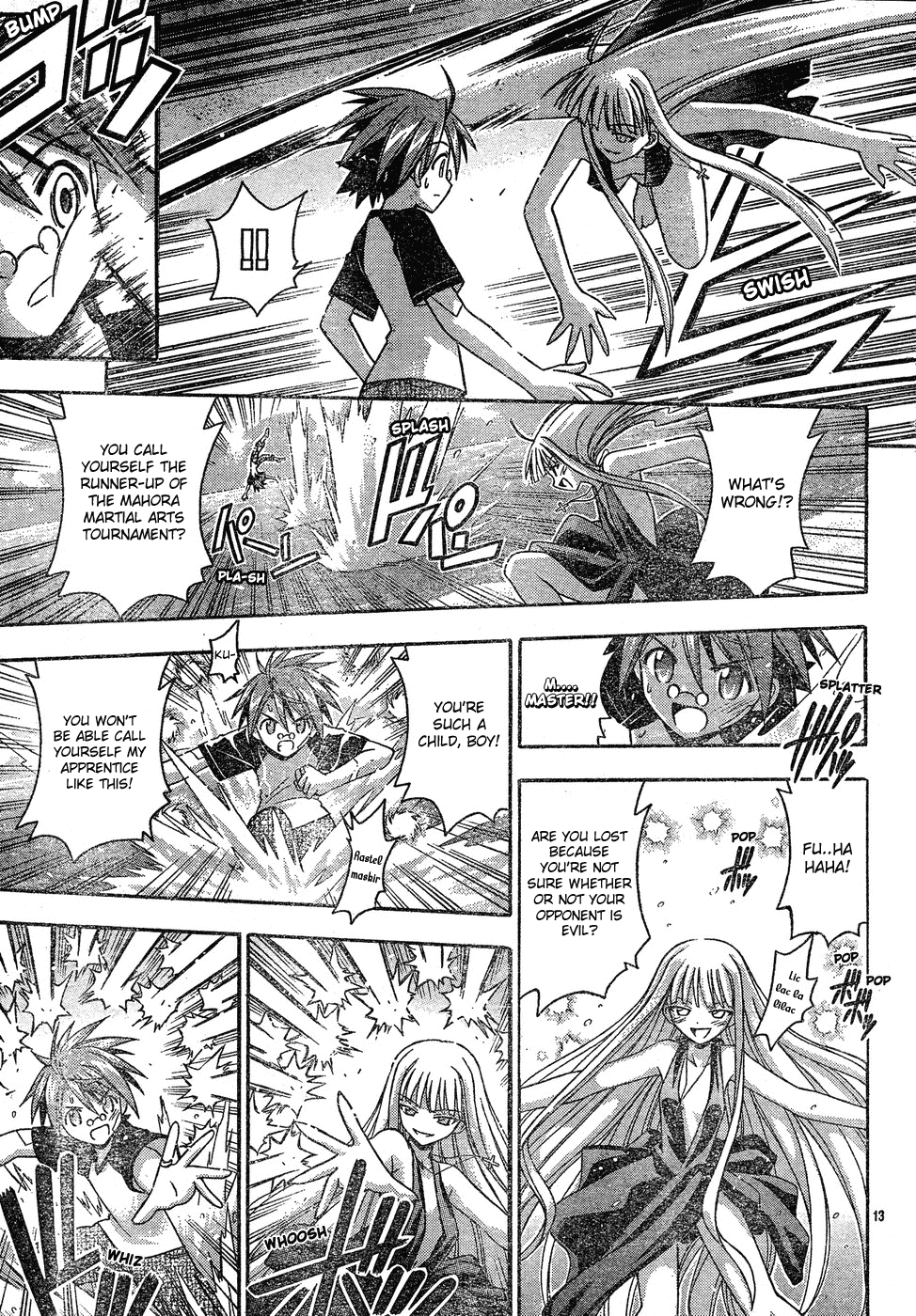 Mahou Sensei Negima! Chapter 137 page 14 - Chapter 137: Mature Discussion of Combat ♡