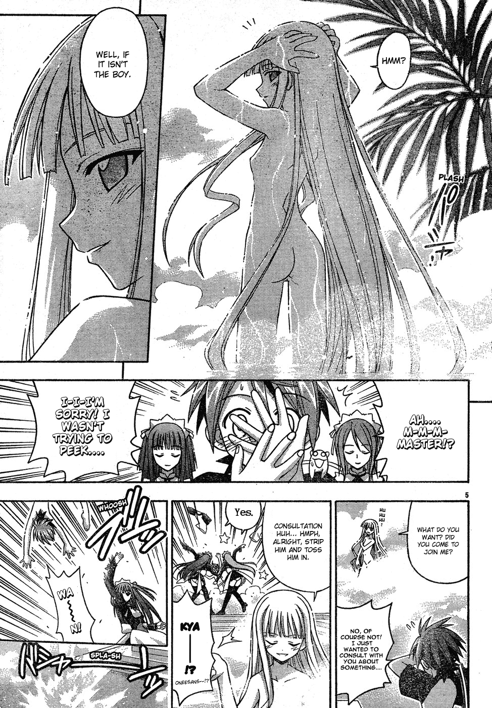 Mahou Sensei Negima! Chapter 137 page 6 - Chapter 137: Mature Discussion of Combat ♡
