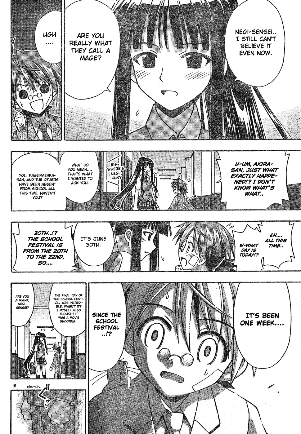 Mahou Sensei Negima! Chapter 138 page 17 - Chapter 138: An Unnusual Day for Negi's Party