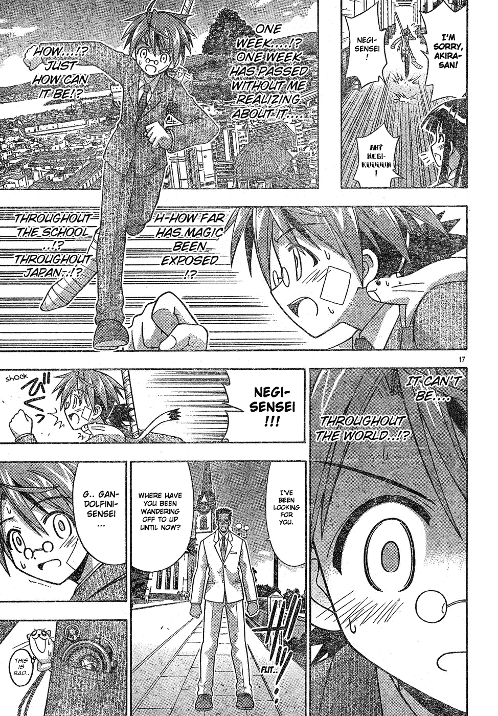 Mahou Sensei Negima! Chapter 138 page 18 - Chapter 138: An Unnusual Day for Negi's Party