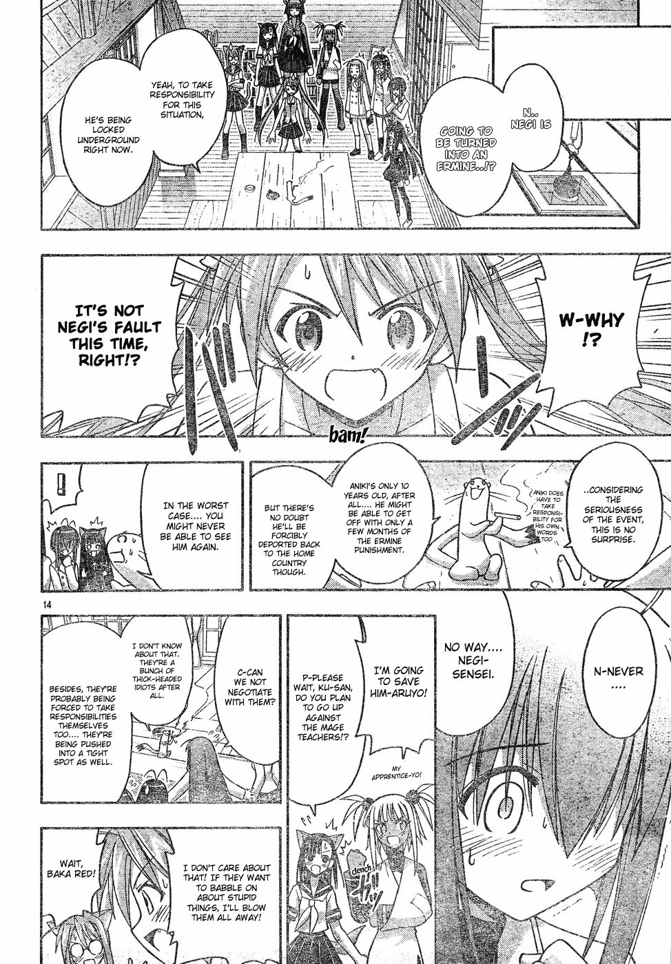 Mahou Sensei Negima! Chapter 139 page 15 - Chapter 139: The Girl Genius Wins!