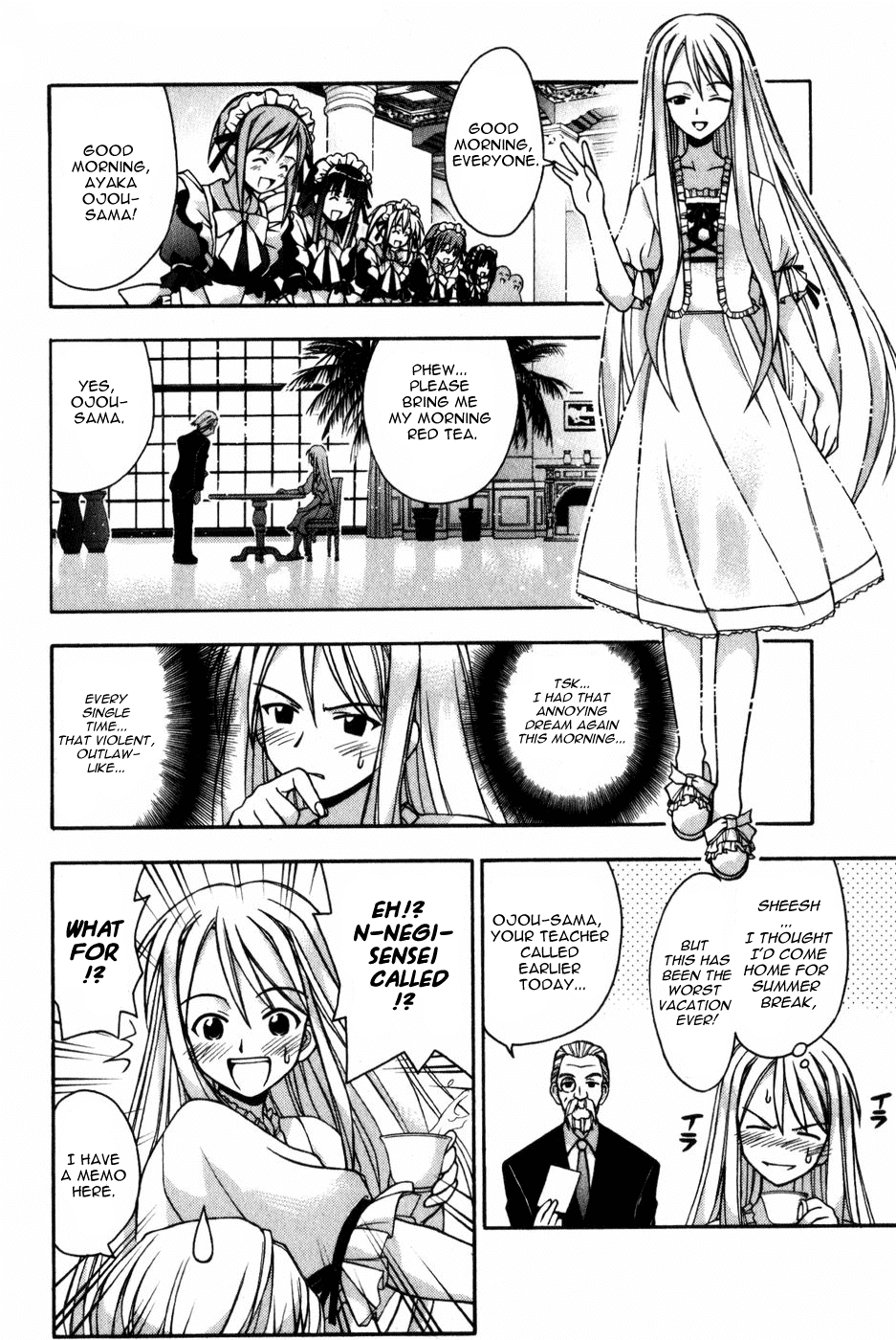 Mahou Sensei Negima! Chapter 14 page 6 - Chapter 14: Yesterday's enemy is today's nemesis!