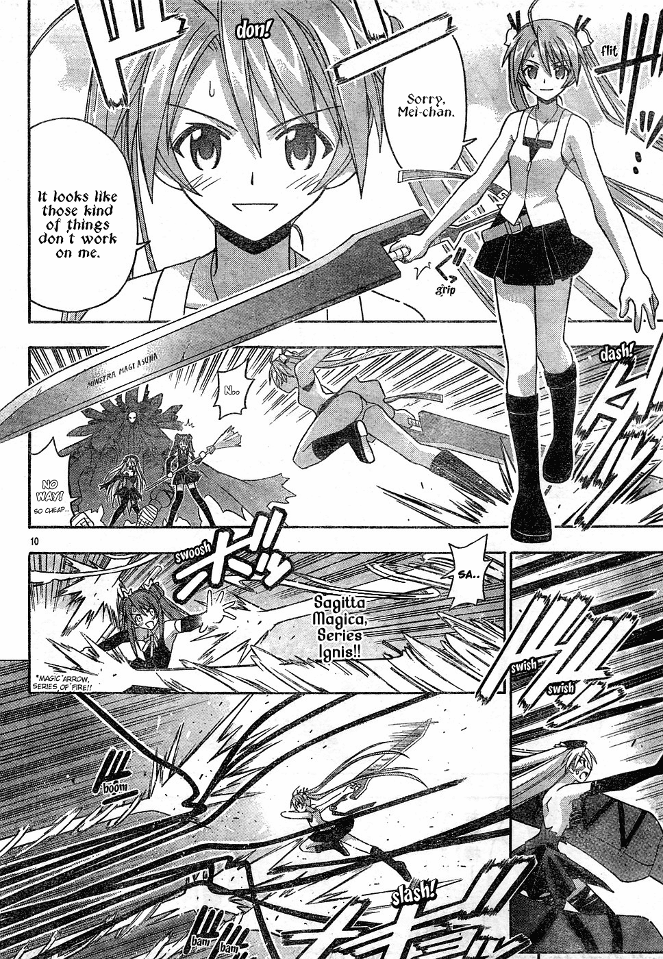 Mahou Sensei Negima! Chapter 141 page 11 - Chapter 141: Critical Hit in the Naked Battle ♡