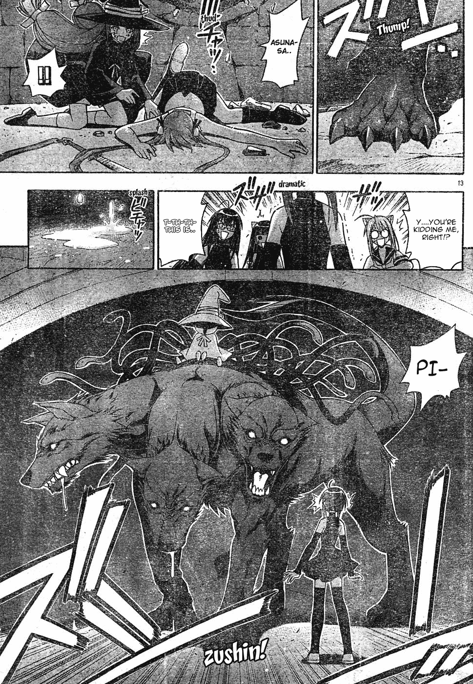 Mahou Sensei Negima! Chapter 142 page 14 - Chapter 142: Infiltrate! Charge! Negi Rescue Team!!