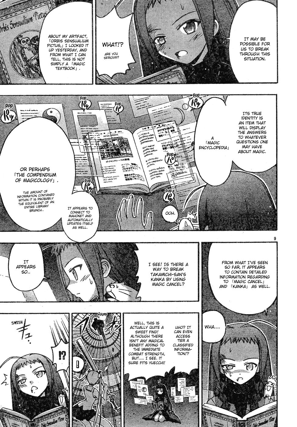 Mahou Sensei Negima! Chapter 143 page 10 - Chapter 143: Terror! The Truth About Death Specs!!