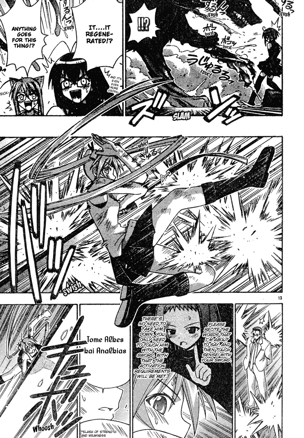 Mahou Sensei Negima! Chapter 143 page 14 - Chapter 143: Terror! The Truth About Death Specs!!