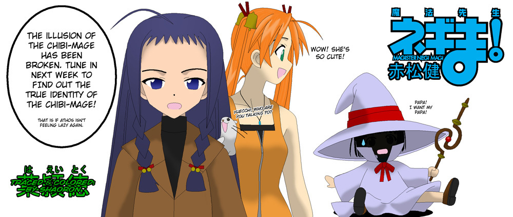 Mahou Sensei Negima! Chapter 143 page 21 - Chapter 143: Terror! The Truth About Death Specs!!
