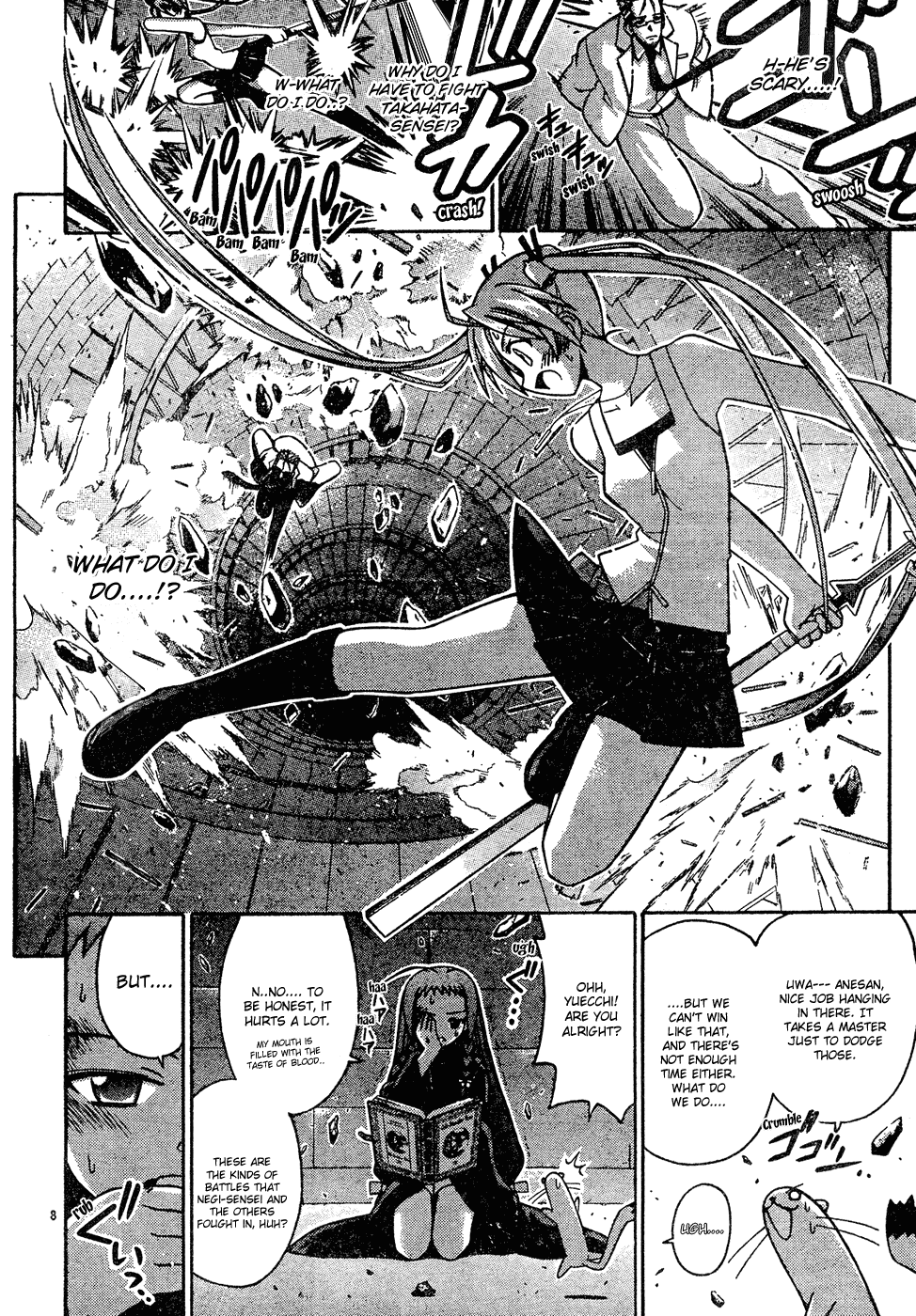 Mahou Sensei Negima! Chapter 143 page 9 - Chapter 143: Terror! The Truth About Death Specs!!
