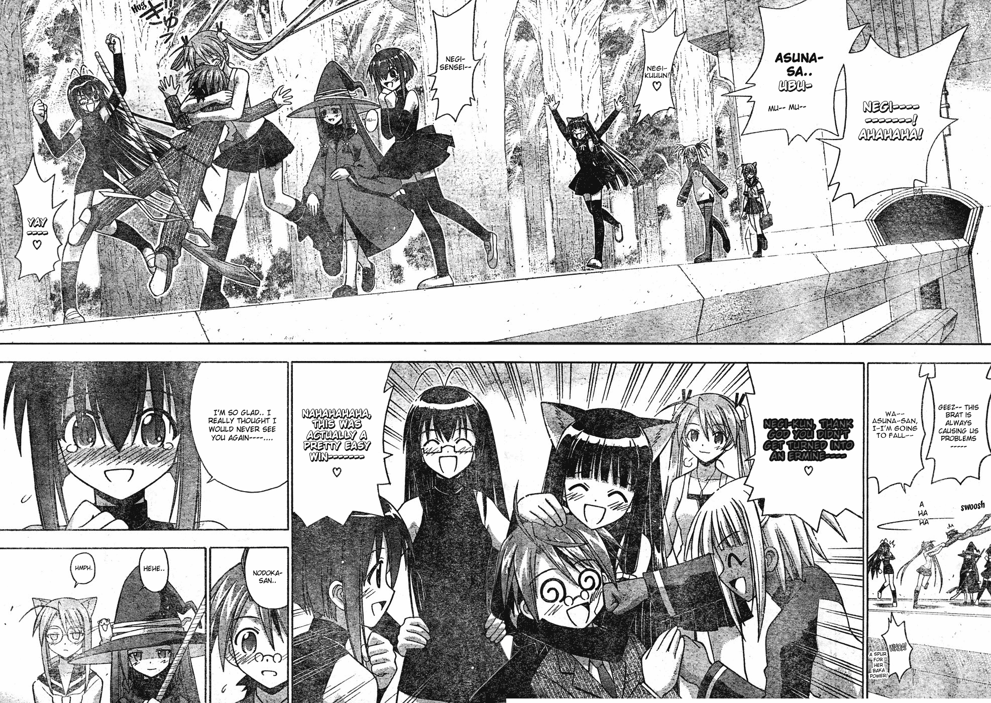 Mahou Sensei Negima! Chapter 144 page 13 - Chapter 144: Friendship! Victory! Reunion ♡