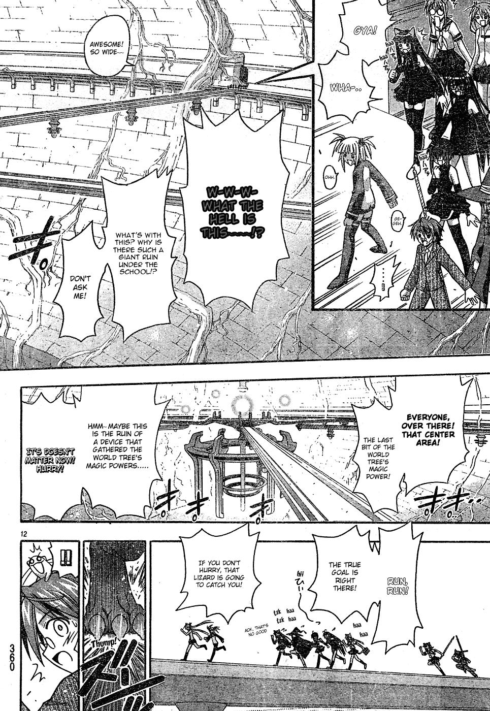 Mahou Sensei Negima! Chapter 145 page 14 - Chapter 145: The Clock's Ticking for the Time Machine