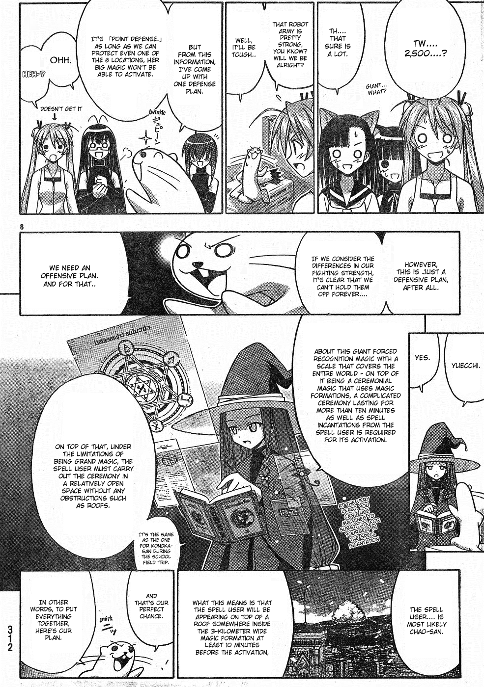 Mahou Sensei Negima! Chapter 146 page 9 - Chapter 146: Top-Secret Operation: Defeat Chao!!