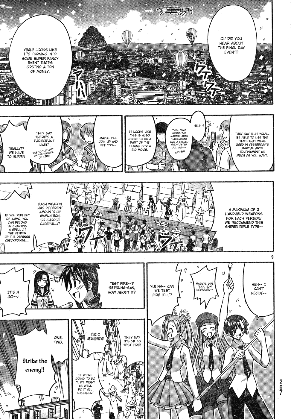 Mahou Sensei Negima! Chapter 147 page 10 - Chapter 147: The Complete Annihilation of Chao's Plan!!