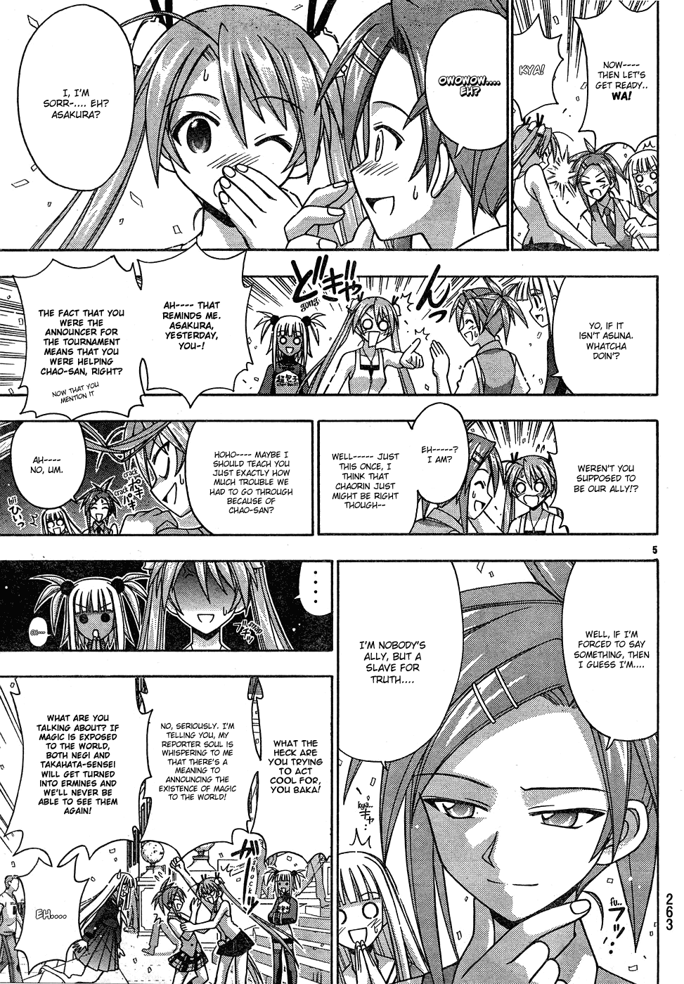 Mahou Sensei Negima! Chapter 147 page 6 - Chapter 147: The Complete Annihilation of Chao's Plan!!