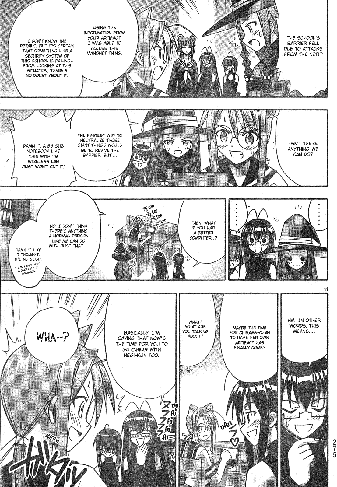 Mahou Sensei Negima! Chapter 149 page 11 - Chapter 149: Welcome Negi Party ♡