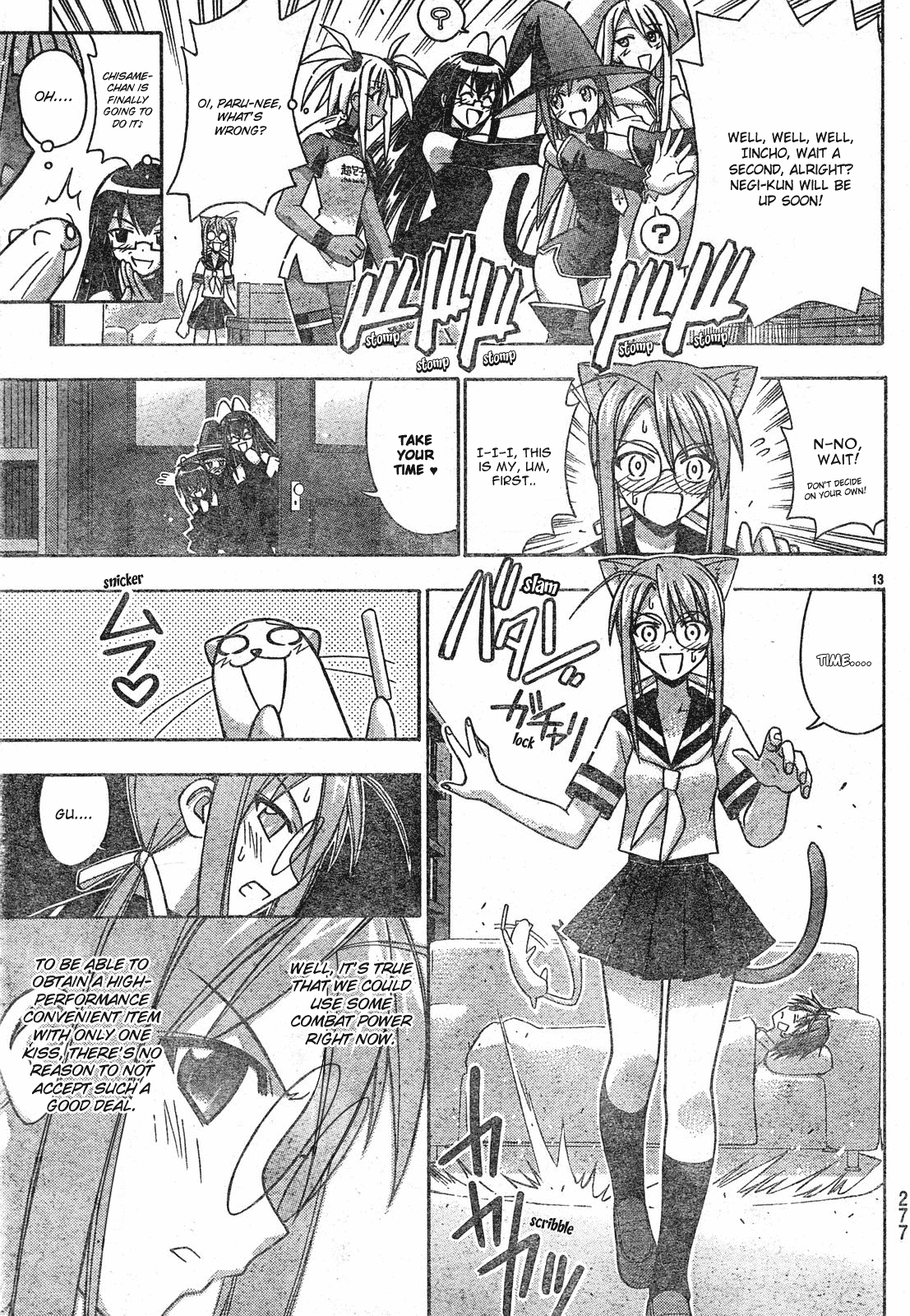 Mahou Sensei Negima! Chapter 149 page 13 - Chapter 149: Welcome Negi Party ♡