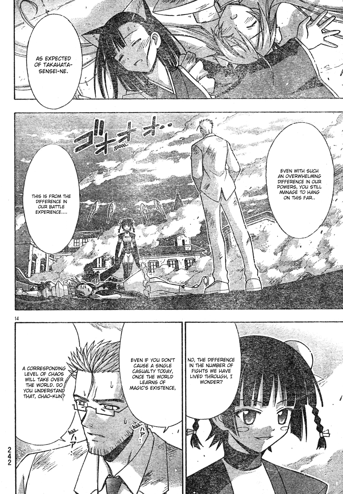 Mahou Sensei Negima! Chapter 151 page 14 - Chapter 151: Recharge Complete, the Return of Negi!!