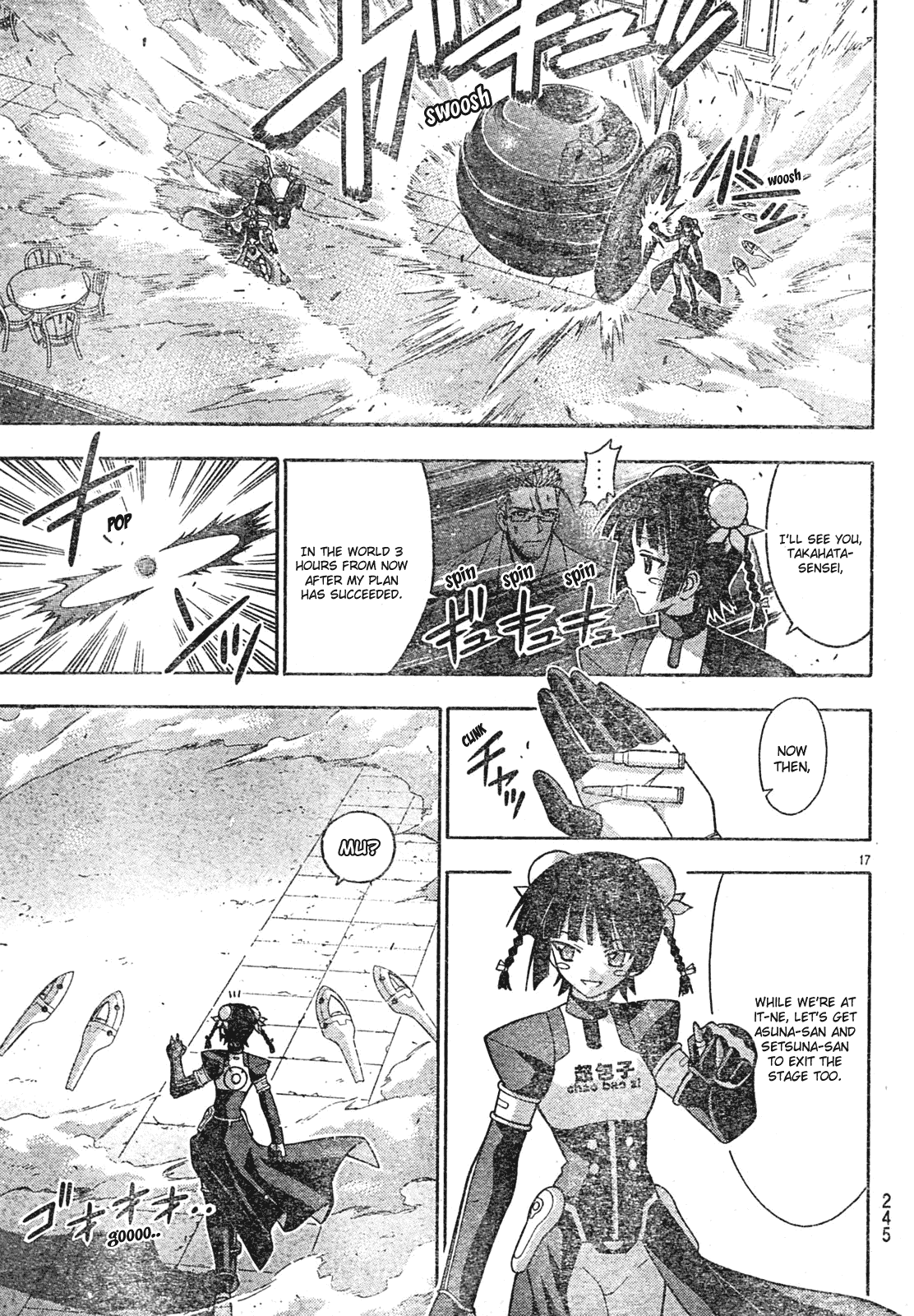 Mahou Sensei Negima! Chapter 151 page 17 - Chapter 151: Recharge Complete, the Return of Negi!!