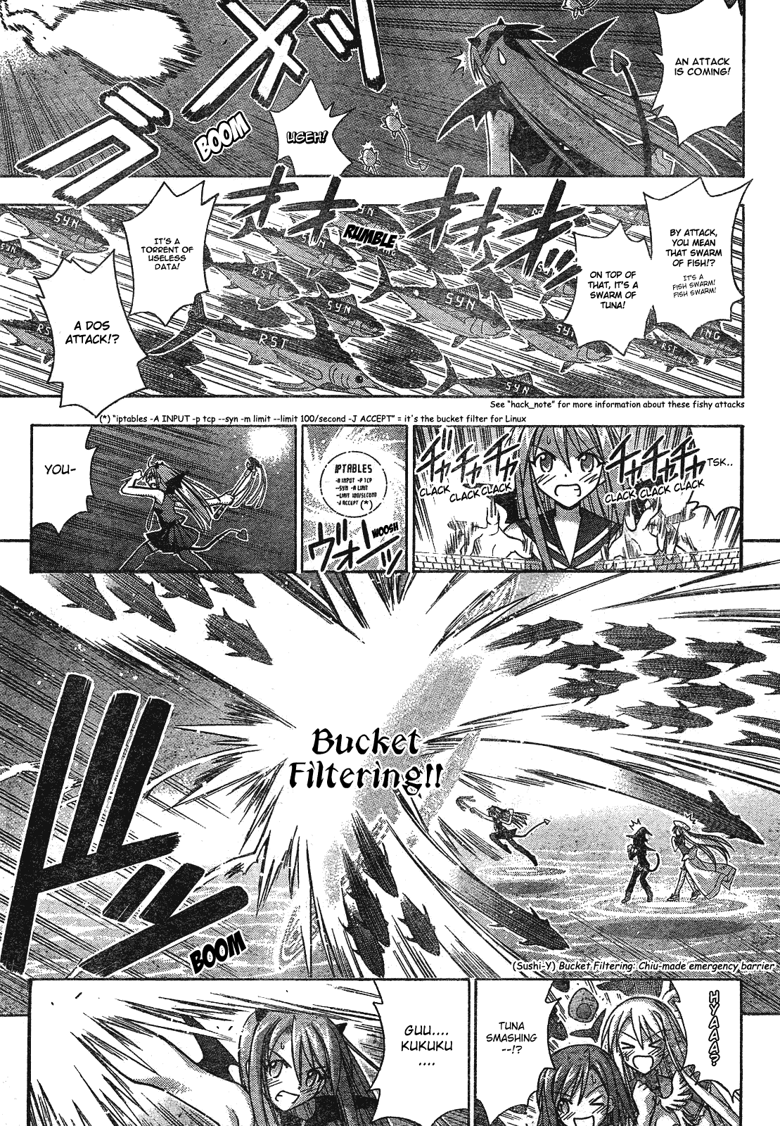 Mahou Sensei Negima! Chapter 154 page 7 - Chapter 154: Fight! Magical Girl Biblion!?
