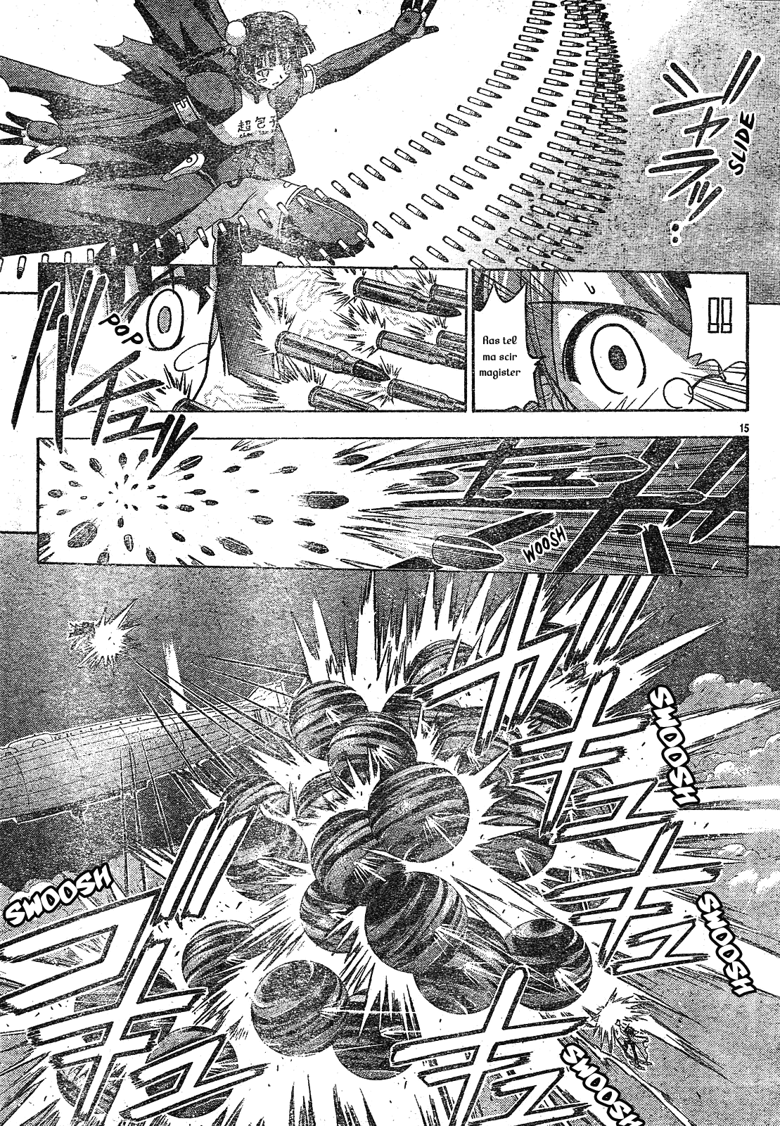 Mahou Sensei Negima! Chapter 158 page 15 - Chapter 158: We All Carry the Burden of the Future!