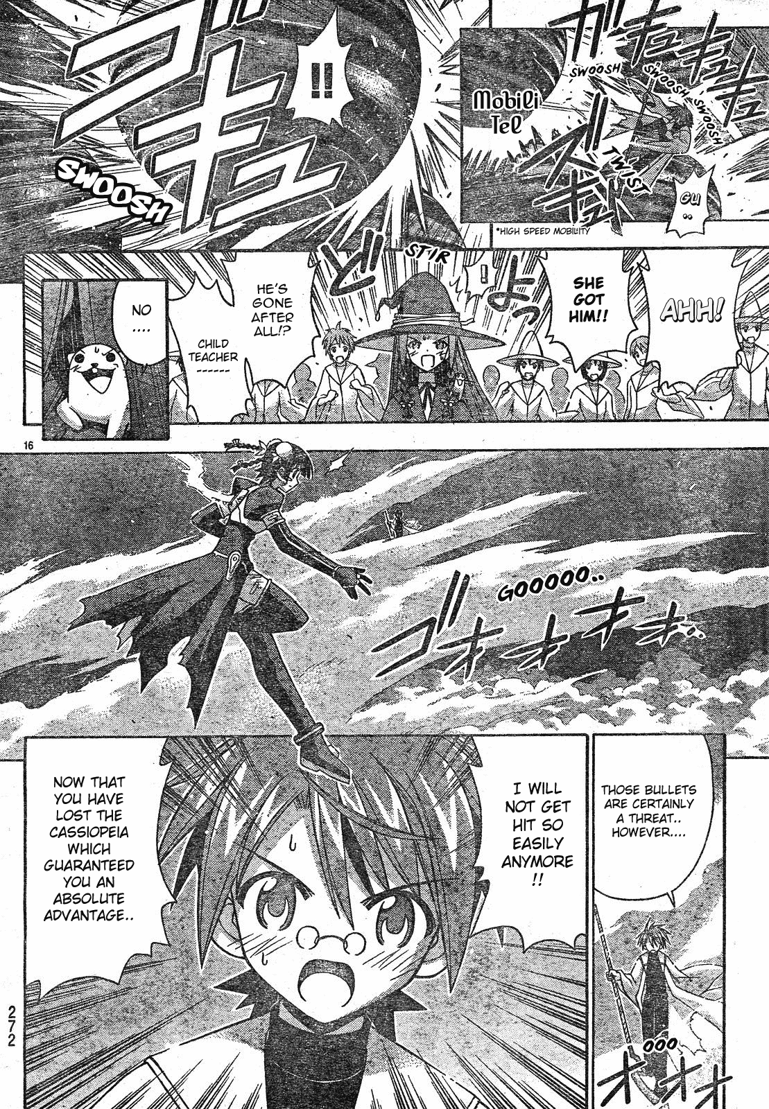 Mahou Sensei Negima! Chapter 158 page 16 - Chapter 158: We All Carry the Burden of the Future!