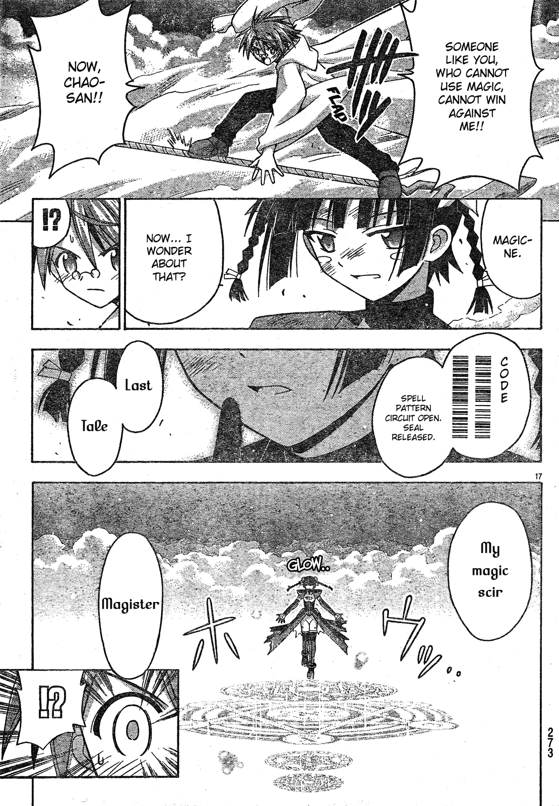 Mahou Sensei Negima! Chapter 158 page 17 - Chapter 158: We All Carry the Burden of the Future!
