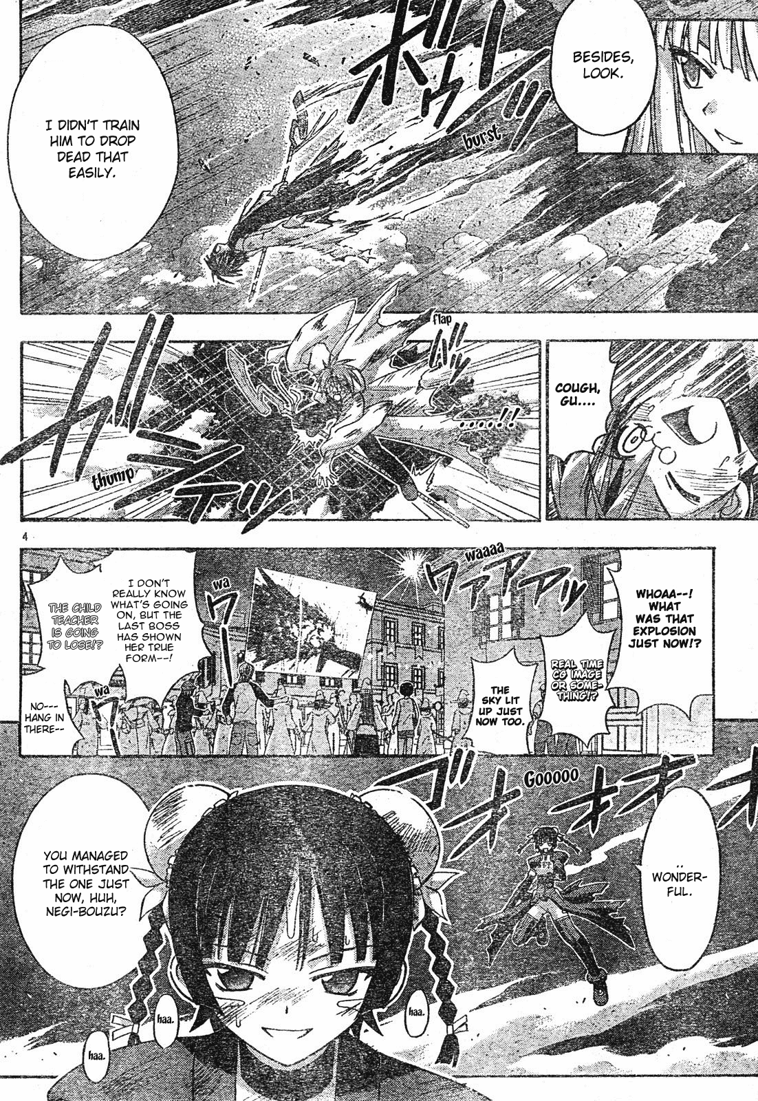 Mahou Sensei Negima! Chapter 159 page 4 - Chapter 159: Justice Sides with the Victor!!