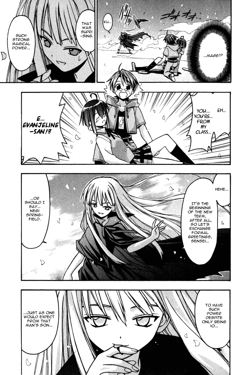 Mahou Sensei Negima! Chapter 16 page 18 - Chapter 16: The Mage of Sakura Lane