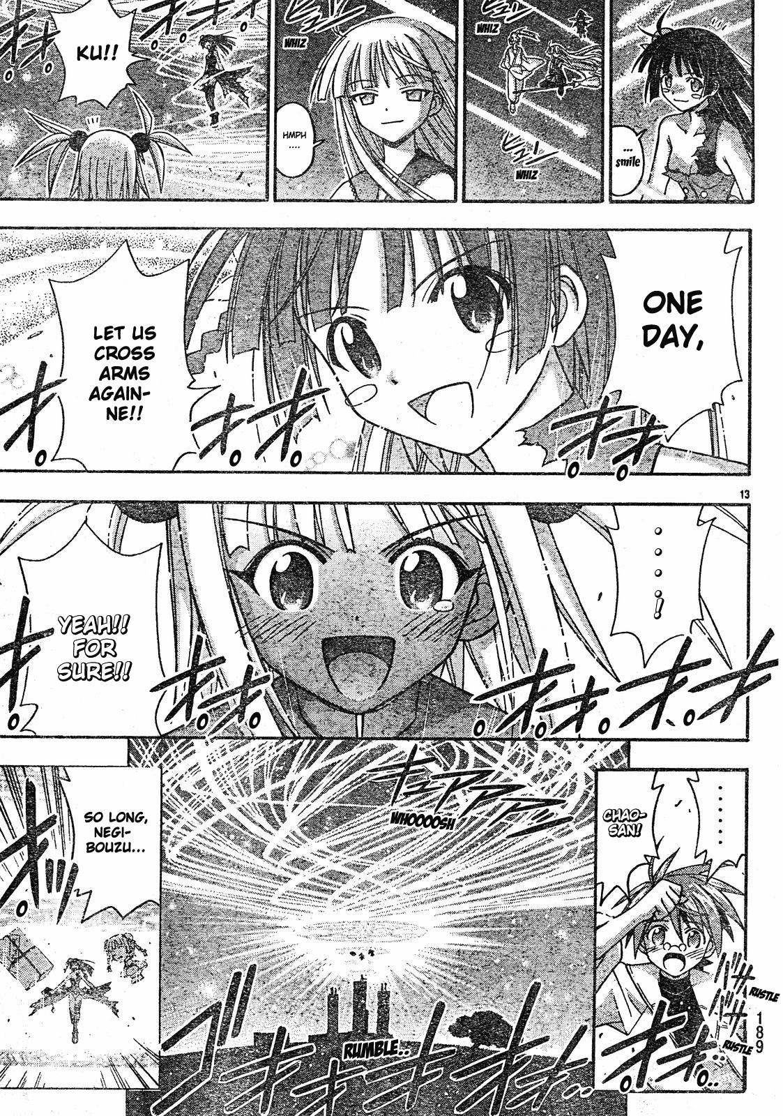 Mahou Sensei Negima! Chapter 162 page 15 - Chapter 162: Hope for a Happy Future, Zaijian!!
