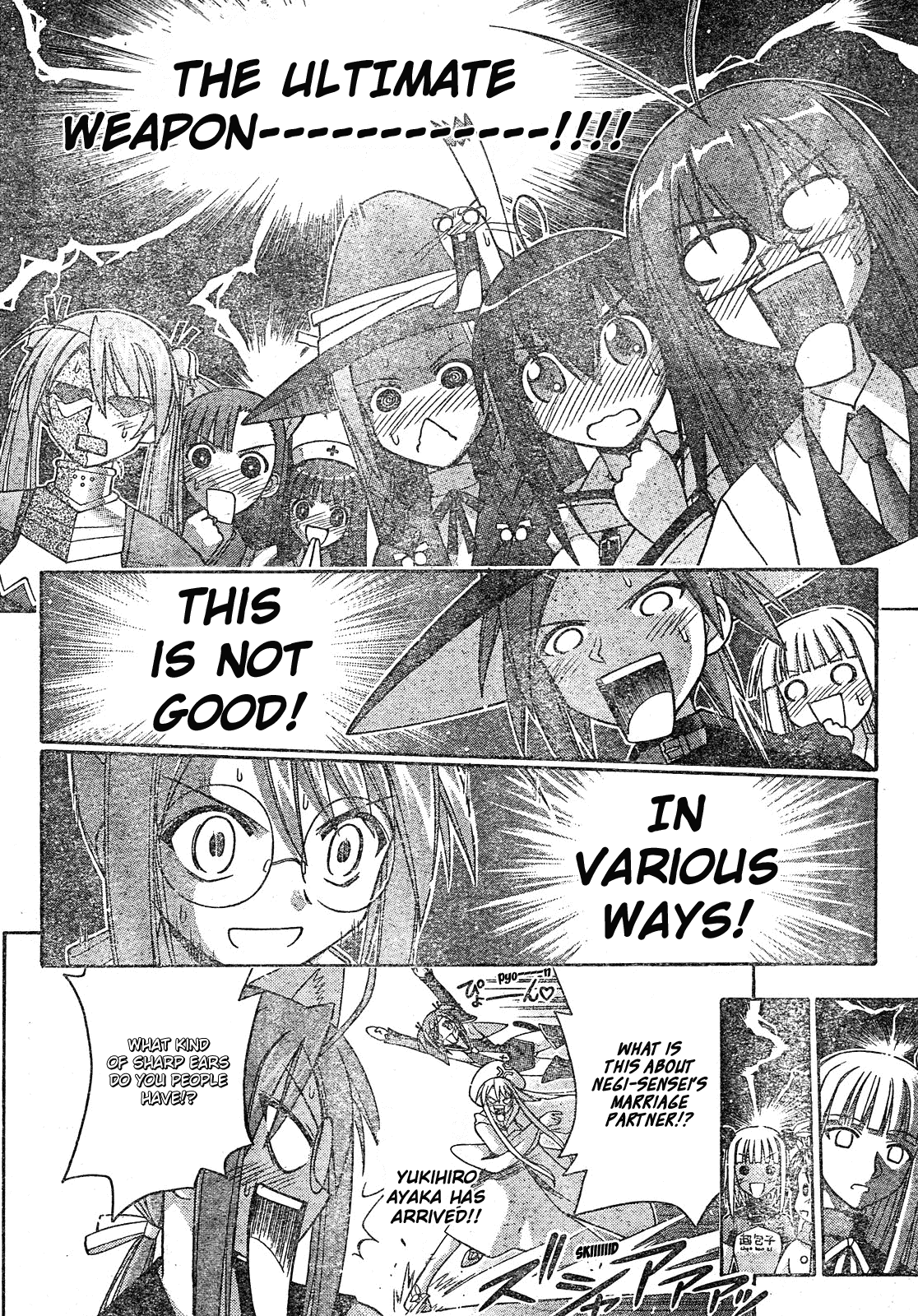 Mahou Sensei Negima! Chapter 162 page 8 - Chapter 162: Hope for a Happy Future, Zaijian!!