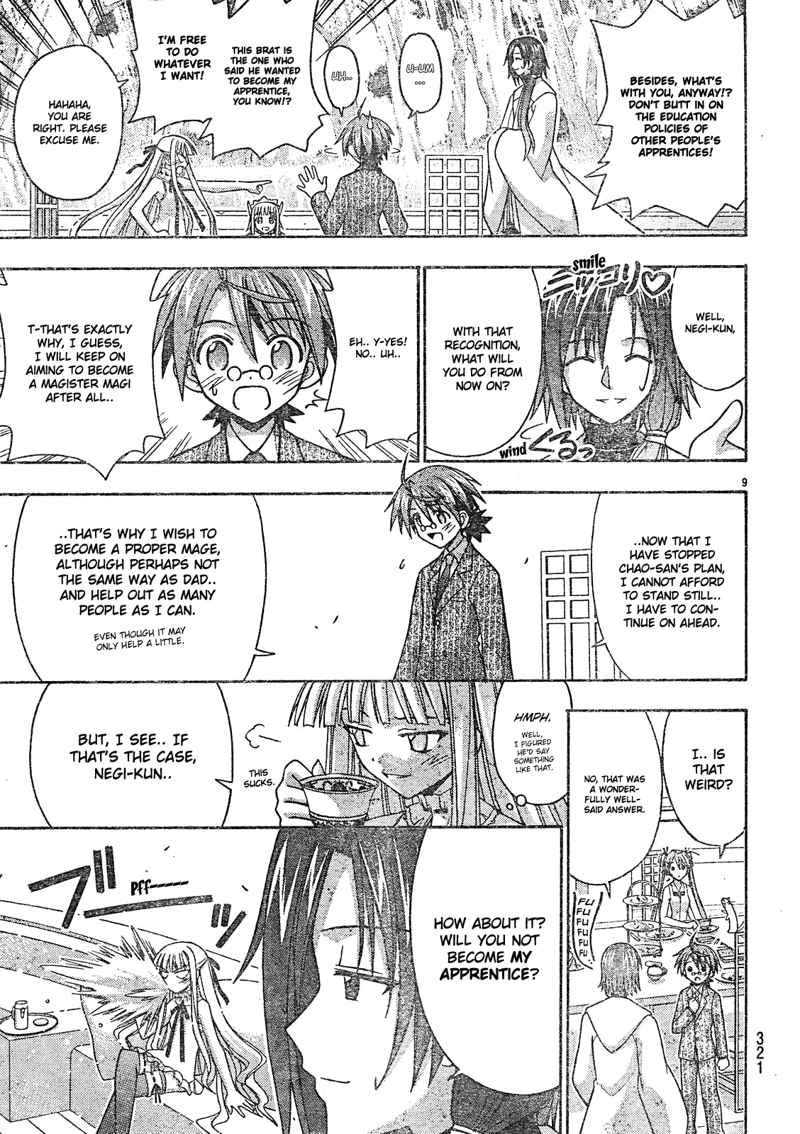 Mahou Sensei Negima! Chapter 163 page 12 - Chapter 163: Take a Break ♡