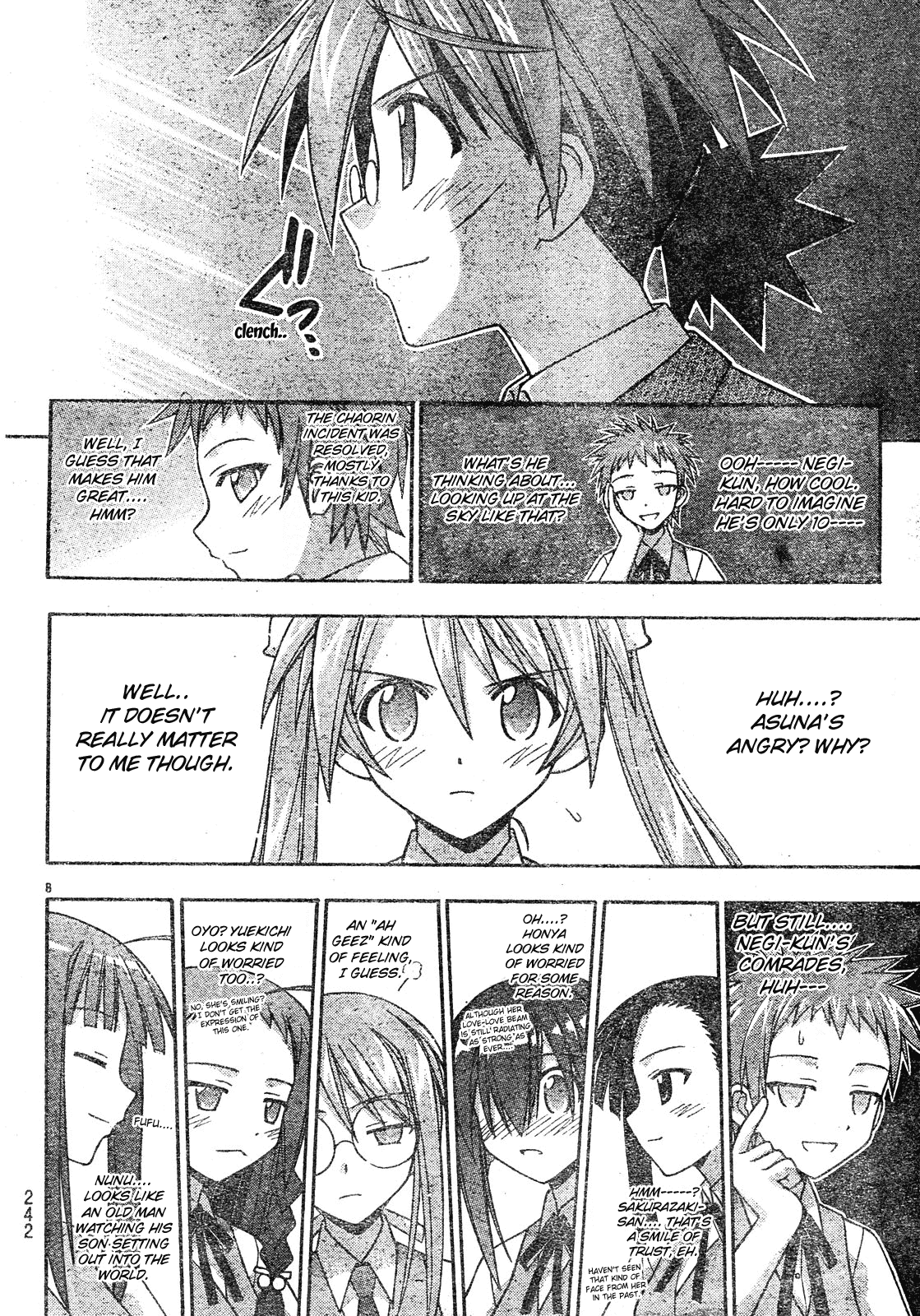 Mahou Sensei Negima! Chapter 164 page 11 - Chapter 164: Magical Michevious Spirit ♡ (Part One)