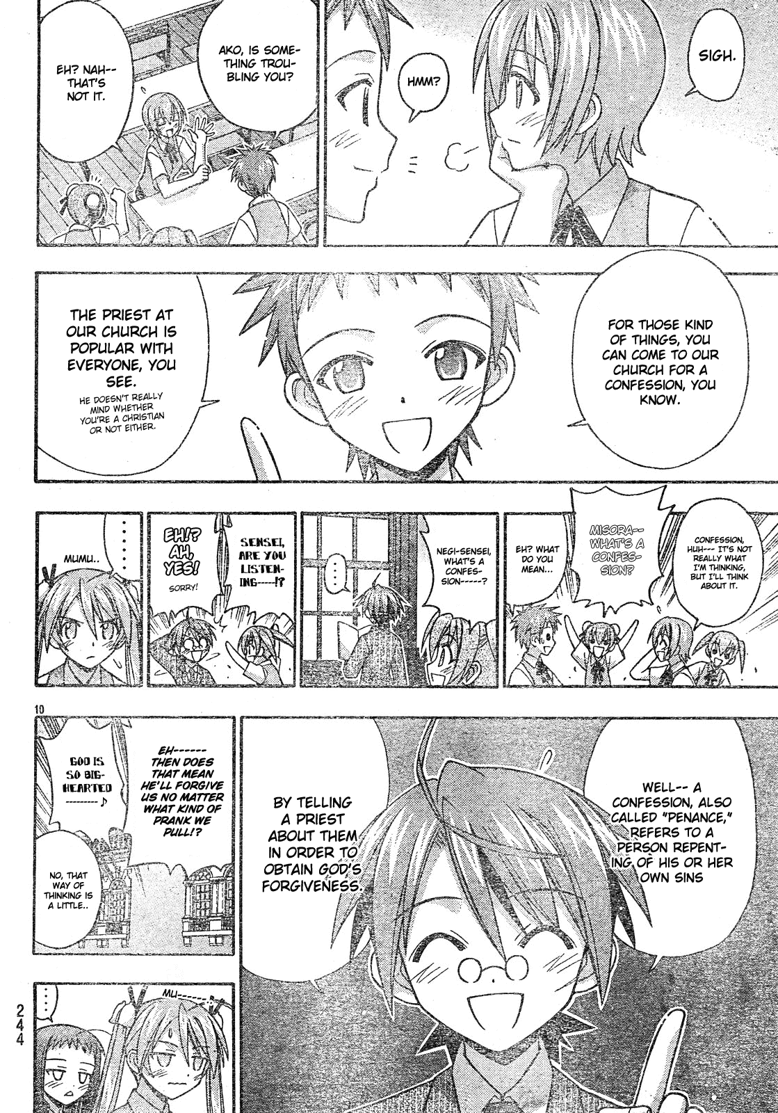 Mahou Sensei Negima! Chapter 164 page 13 - Chapter 164: Magical Michevious Spirit ♡ (Part One)