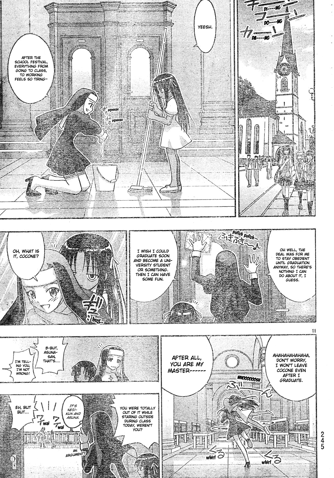 Mahou Sensei Negima! Chapter 164 page 14 - Chapter 164: Magical Michevious Spirit ♡ (Part One)