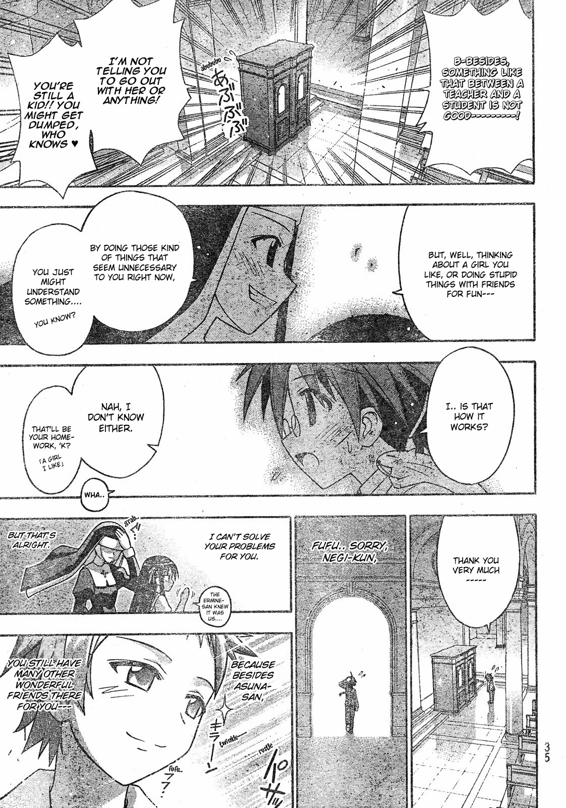 Mahou Sensei Negima! Chapter 165 page 22 - Chapter 165: Magical Michevious Spirit ♡ (Part Two)