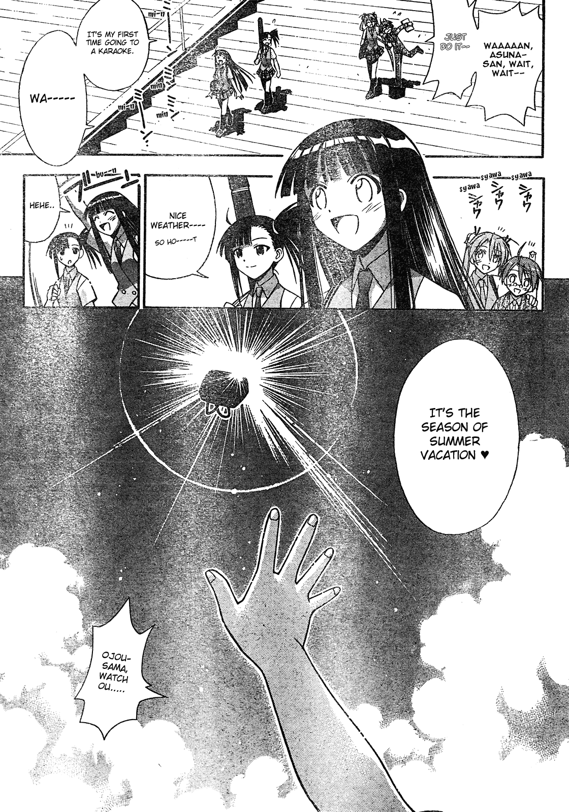 Mahou Sensei Negima! Chapter 168 page 22 - Chapter 168: Only a Few More Nights Until Summer Break ♡